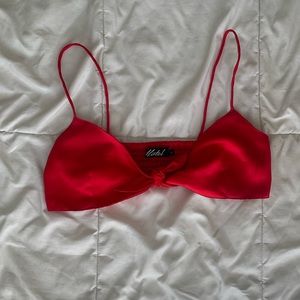 Motel Rocks TieFront Crop Top Bralette